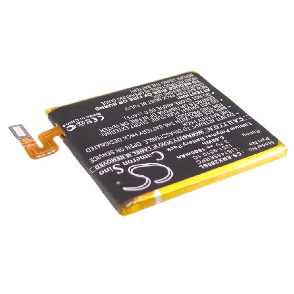 Batería del teléfono móvil Sony Ericsson CS-ERX280SL