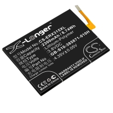 Reemplazo de batería compatible para Sony GB-S10-385871-010H