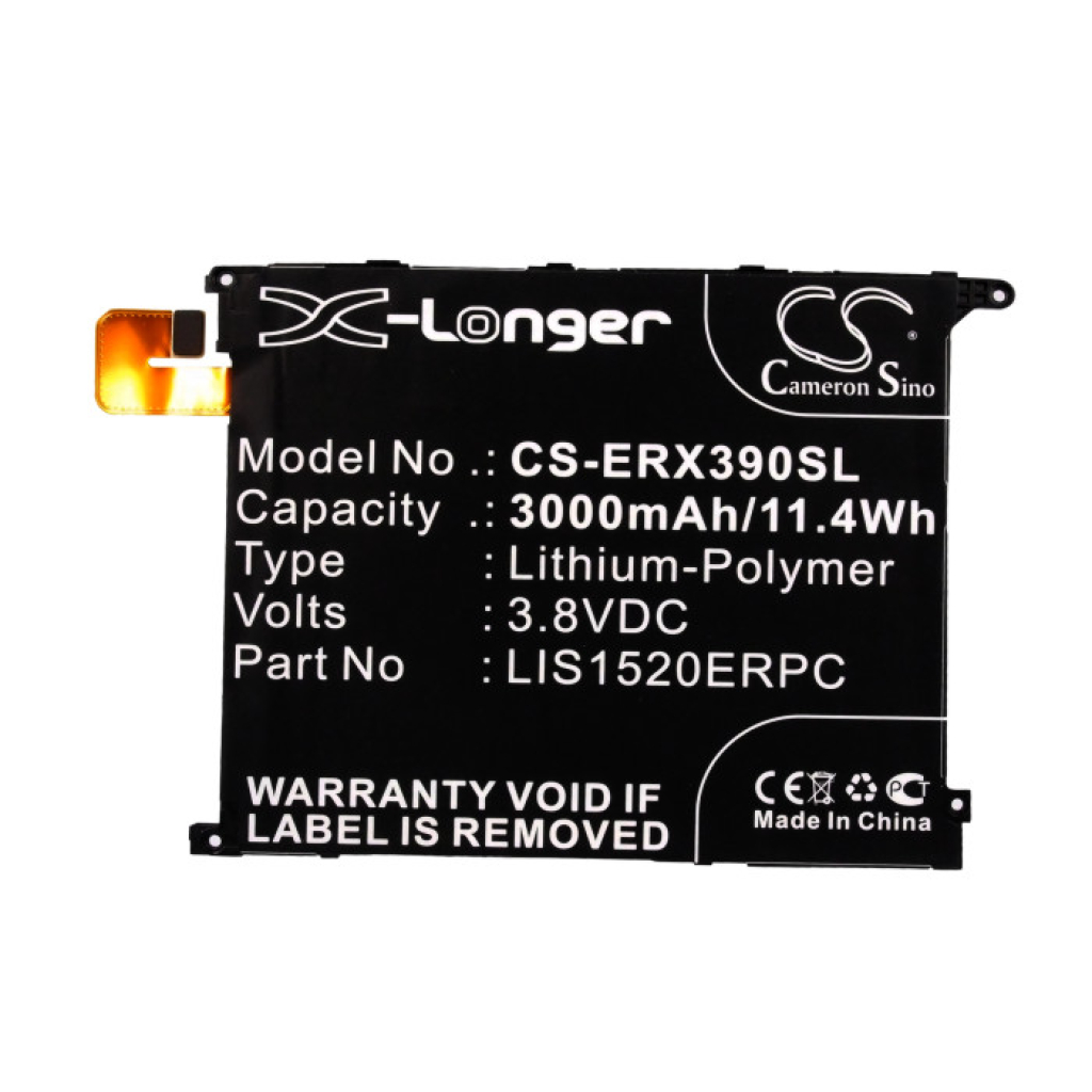 Batería del teléfono móvil Sony Ericsson CS-ERX390SL