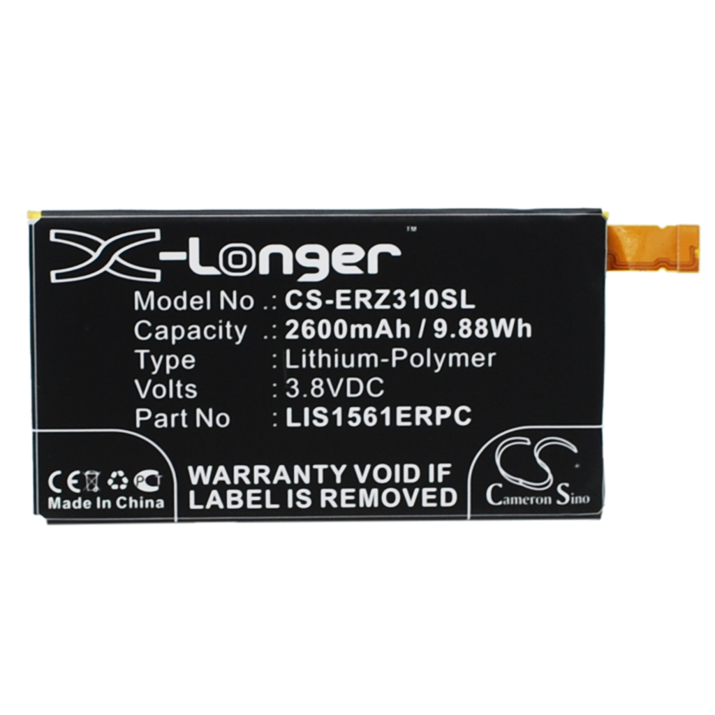 Batería del teléfono móvil Sony Ericsson CS-ERZ310SL