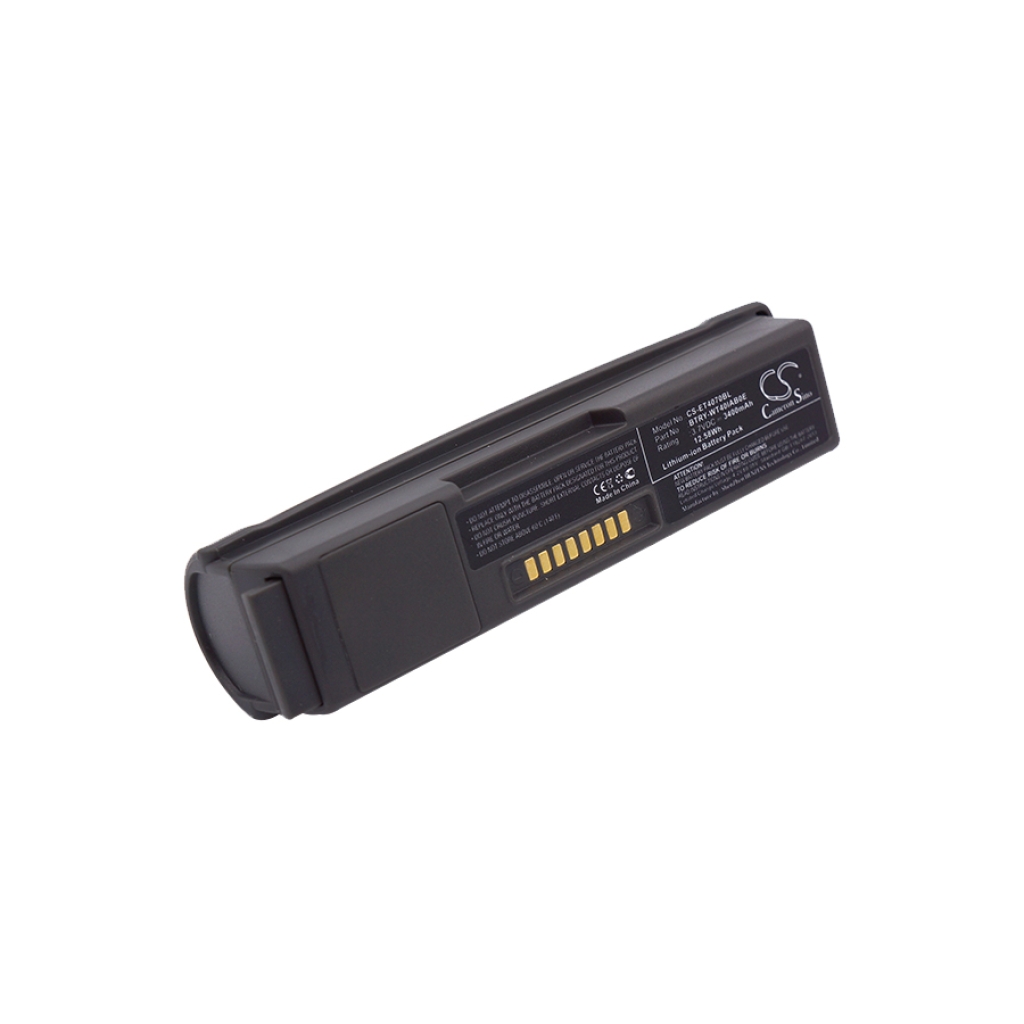 Batería de código de barras, escáner Zebra WT41N0