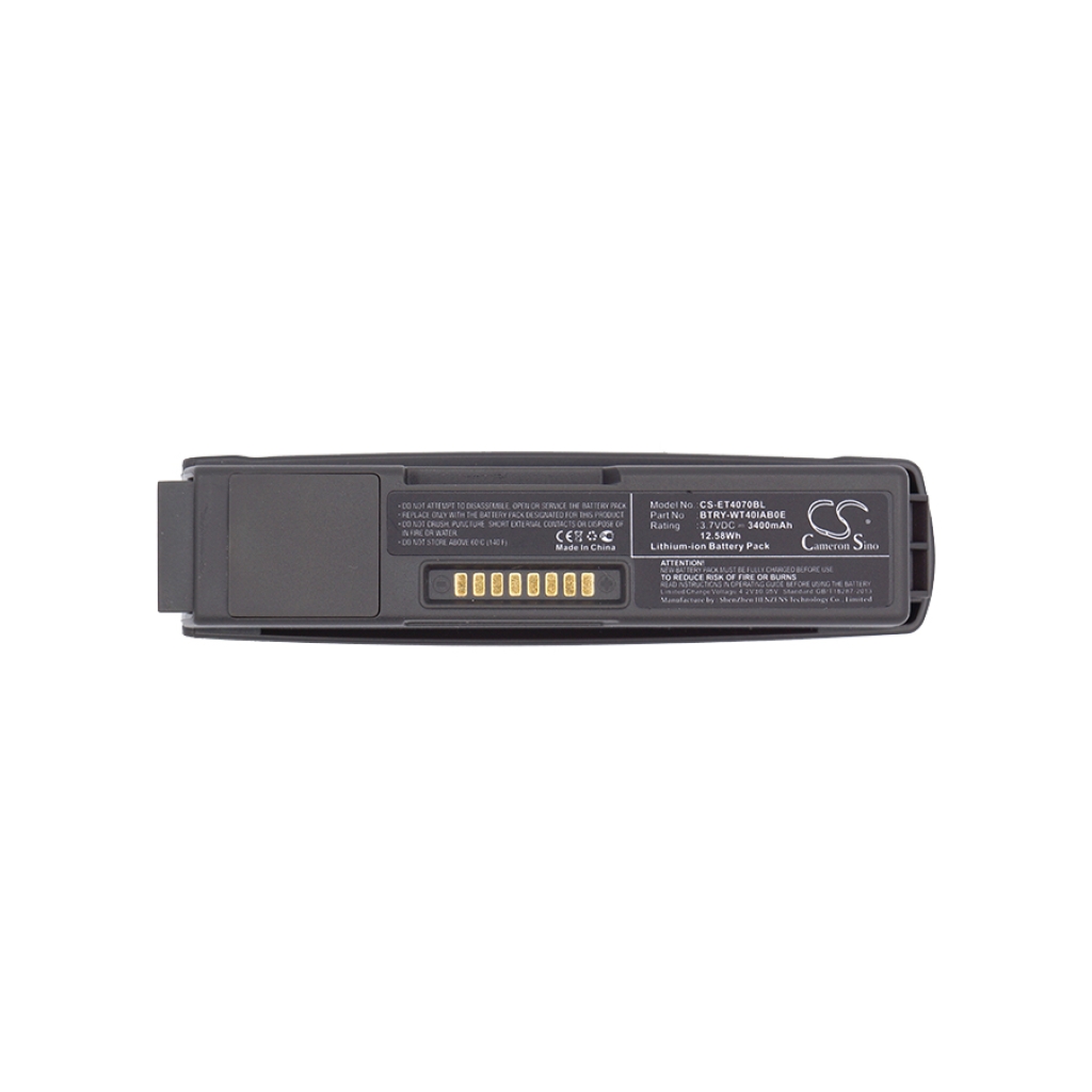 Batería de código de barras, escáner Zebra WT41N0