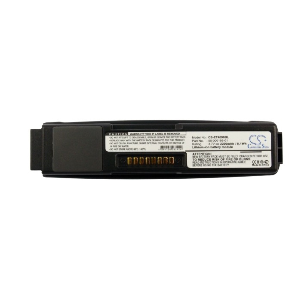 Batería de código de barras, escáner Zebra WT4090