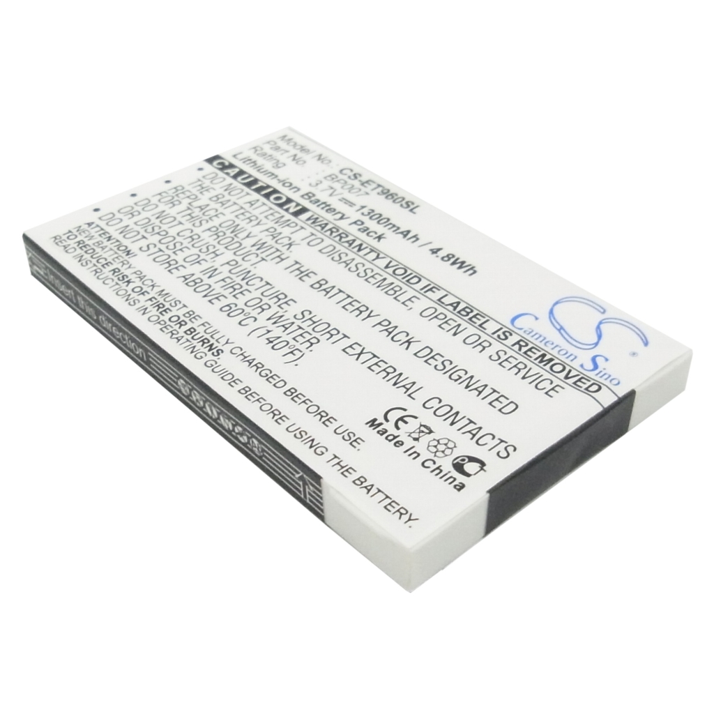 Batería del teléfono móvil Lenovo CS-ET960SL