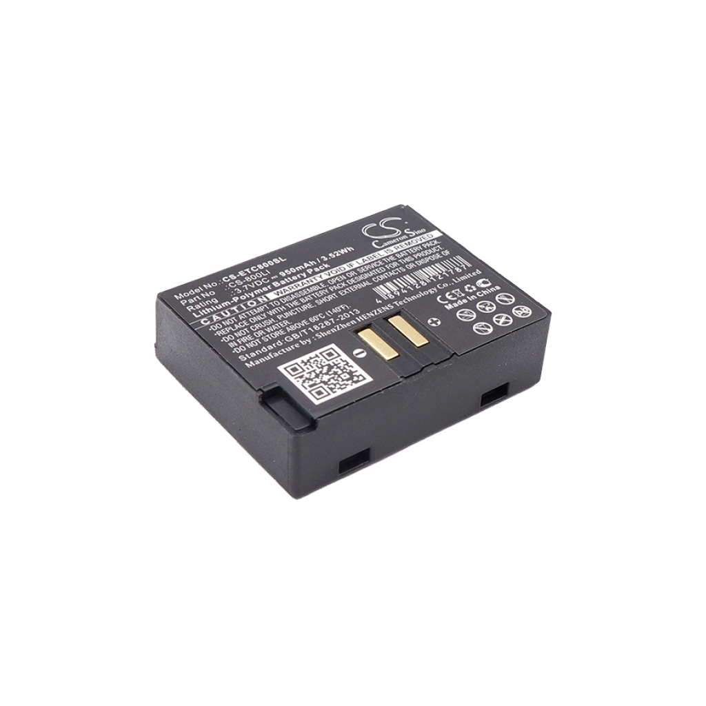 Batería para auriculares inalámbricos Eartec CS-ETC800SL