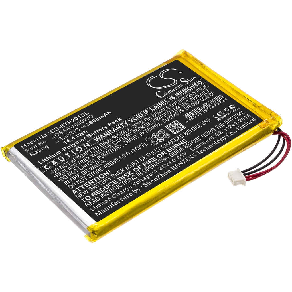 Batería de la tableta Enspert CS-ETP201SL