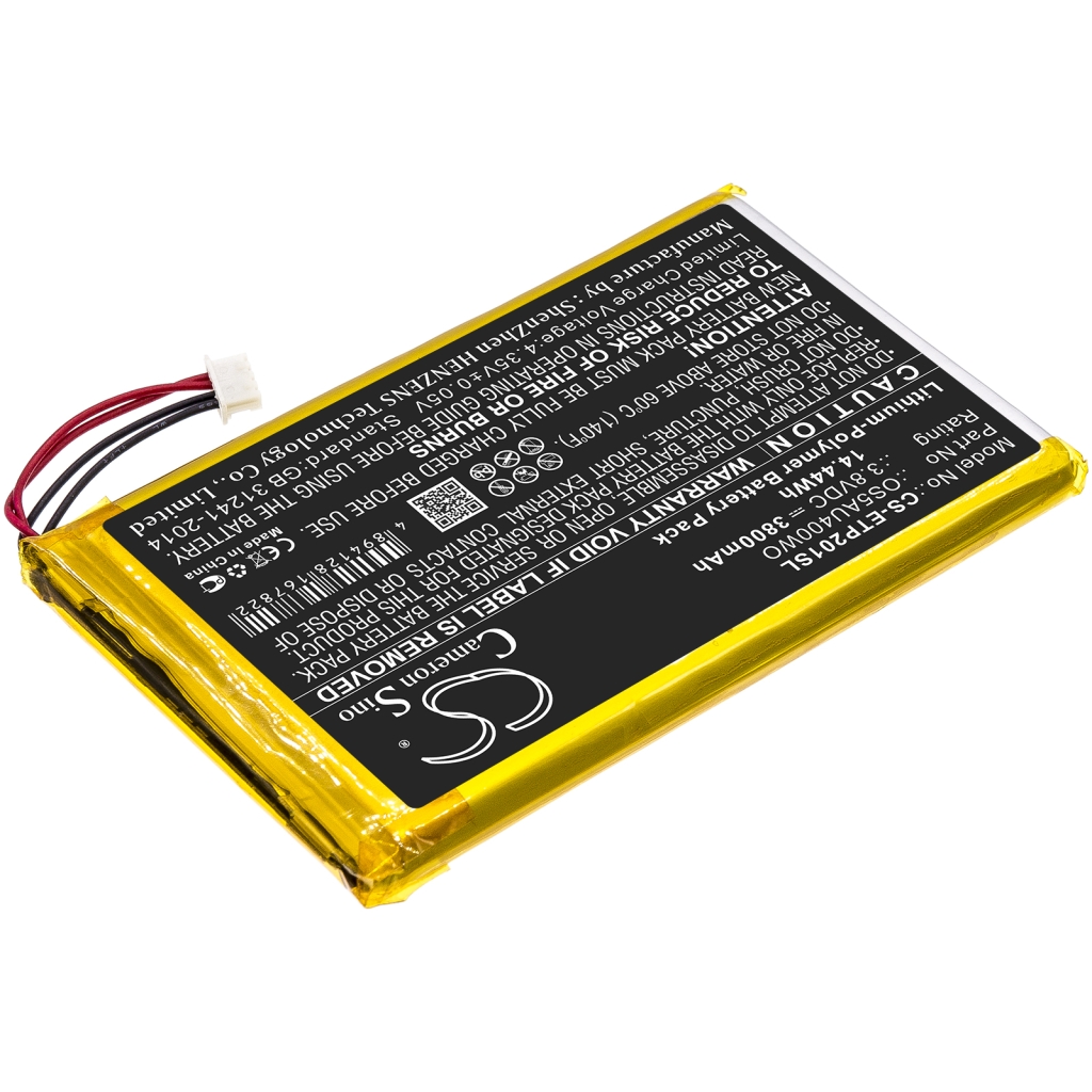 Batería de la tableta Enspert CS-ETP201SL