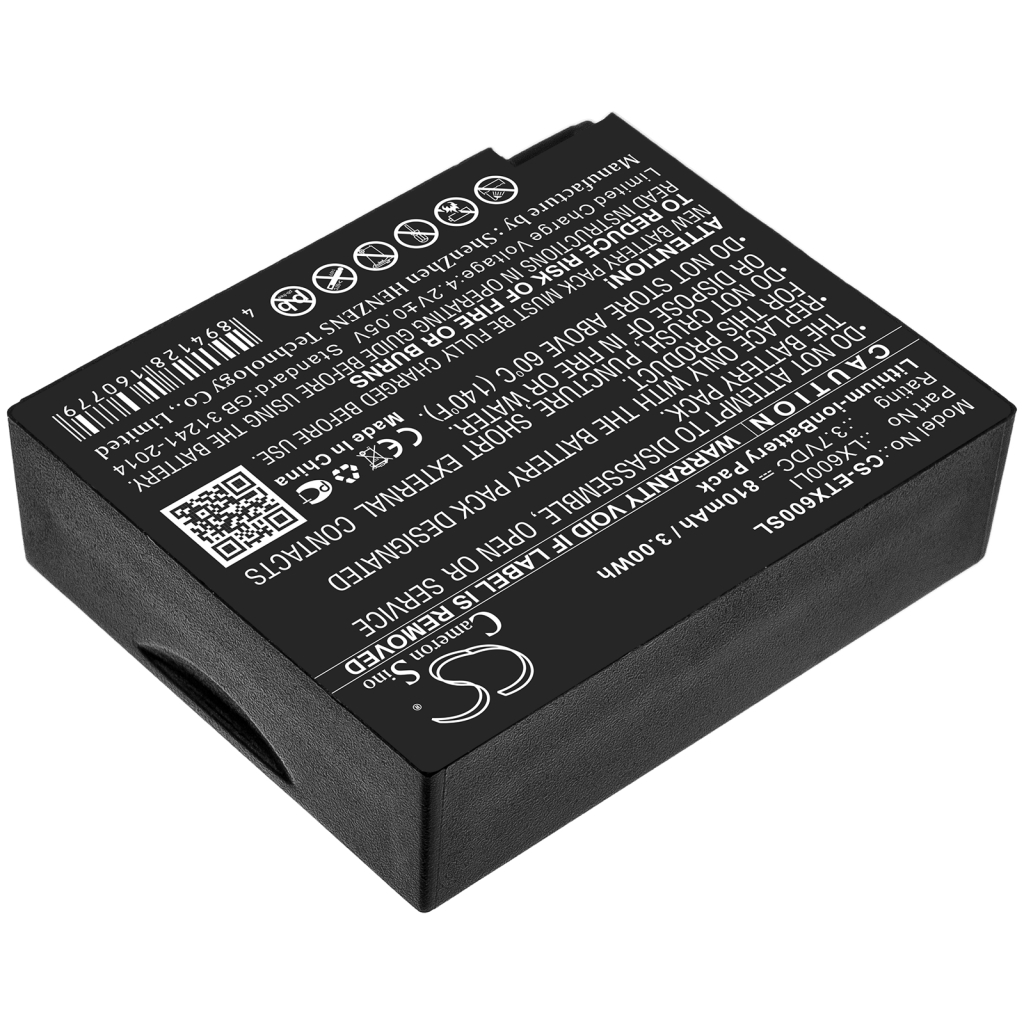 Batería para auriculares inalámbricos Eartec CS-ETX600SL