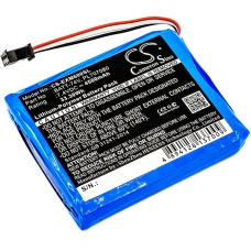 Reemplazo de batería compatible para Extech BATT-74V,PL707080
