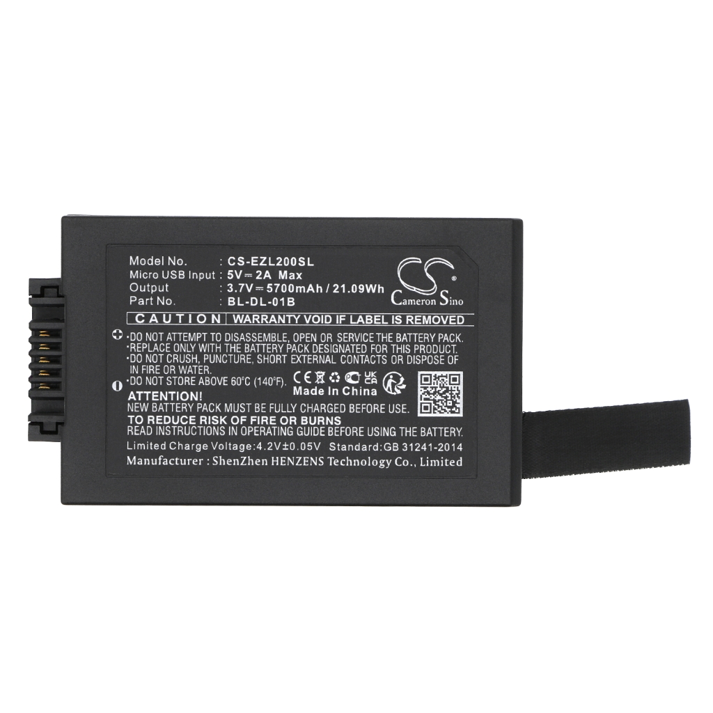 Batería de la cámara de seguridad del hogar Ezviz CS-EZL200SL