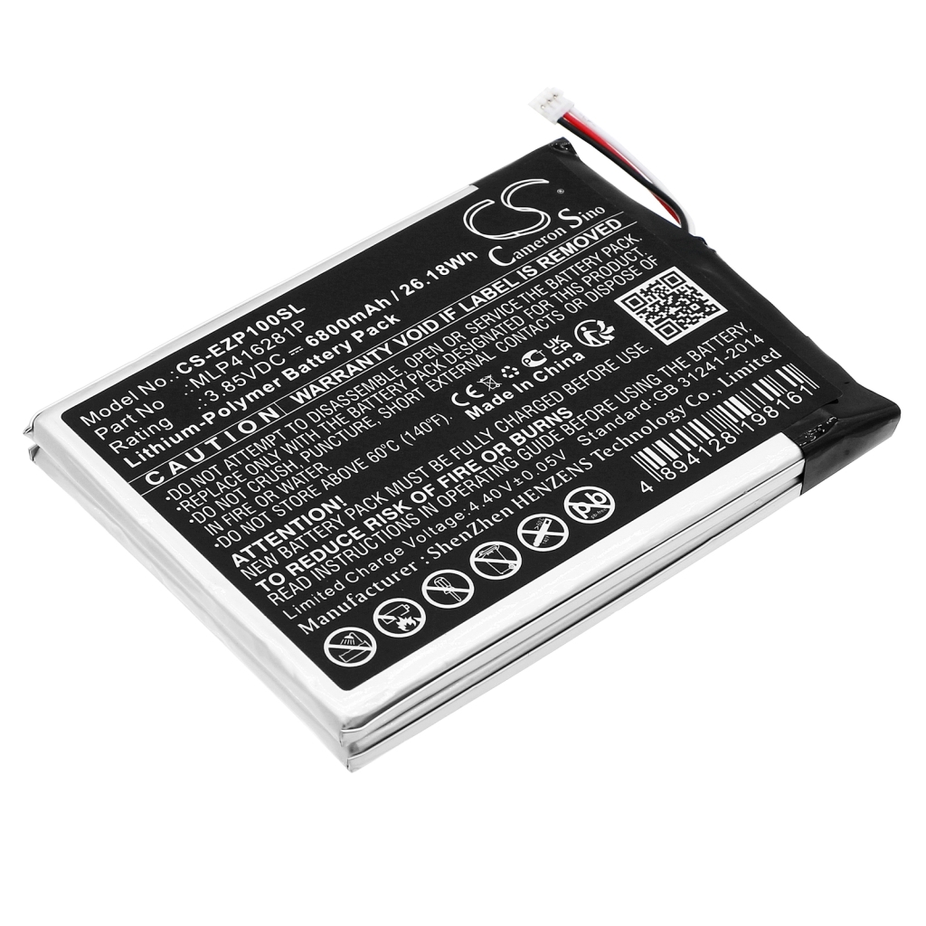 Batería de la cámara de seguridad del hogar Ezviz DP1S