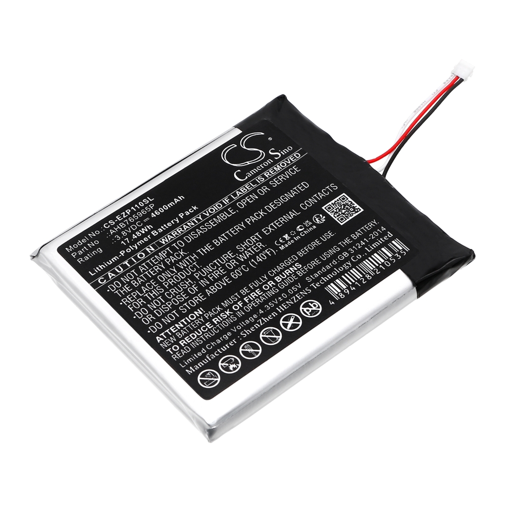 Batería de la cámara de seguridad del hogar Ezviz CS-EZP110SL