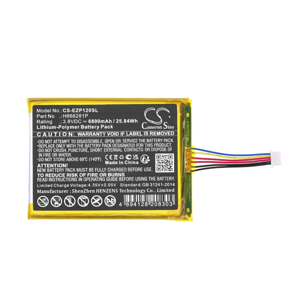 Batería de la cámara de seguridad del hogar Ezviz DP1S