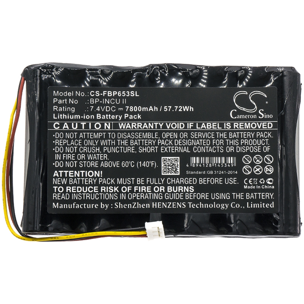 Batería para herramientas eléctricas Fluke Radiant Warmer Analyzer