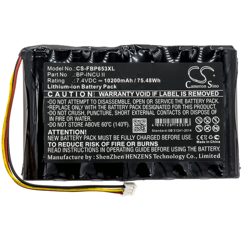 Batería para herramientas eléctricas Fluke Radiant Warmer Analyzer