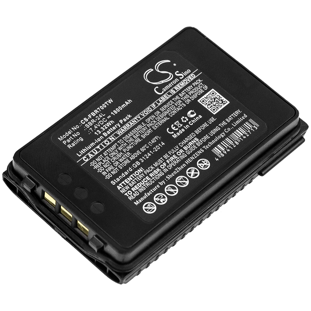 Batería de radio de dos vías YAESU CS-FBR700TW