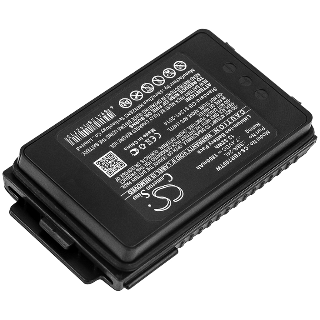 Batería de radio de dos vías YAESU CS-FBR700TW