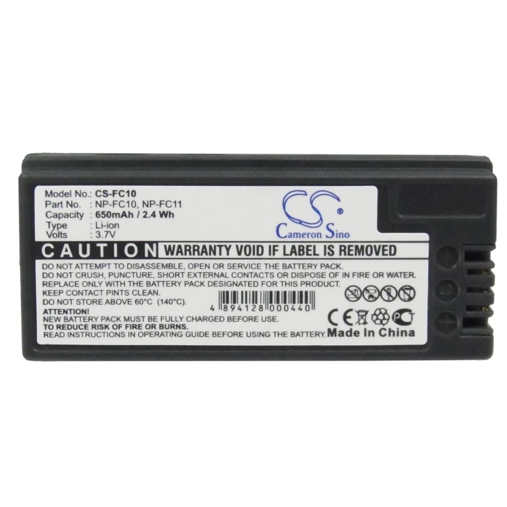 Batería de la cámara Sony CS-FC10