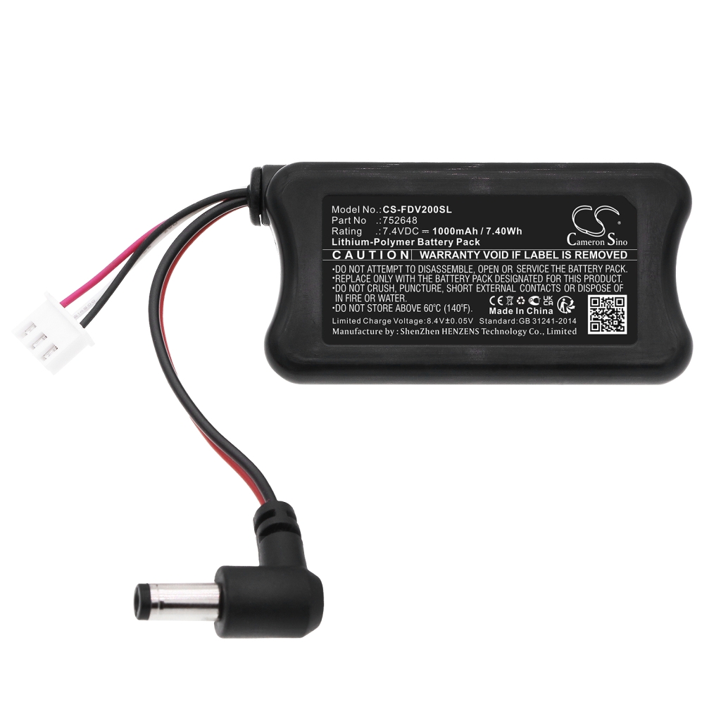 Batería VR Fatshark CS-FDV200SL