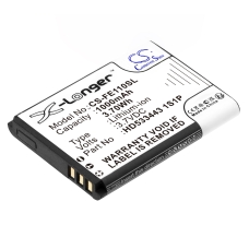Reemplazo de batería compatible para Technaxx HD533443 1S1P