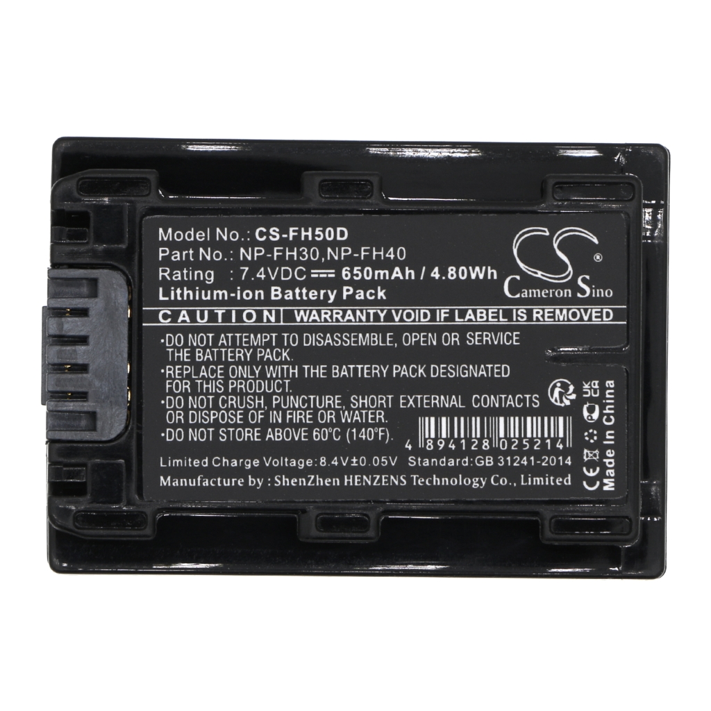 Batería de la cámara Sony HDR-UX5E