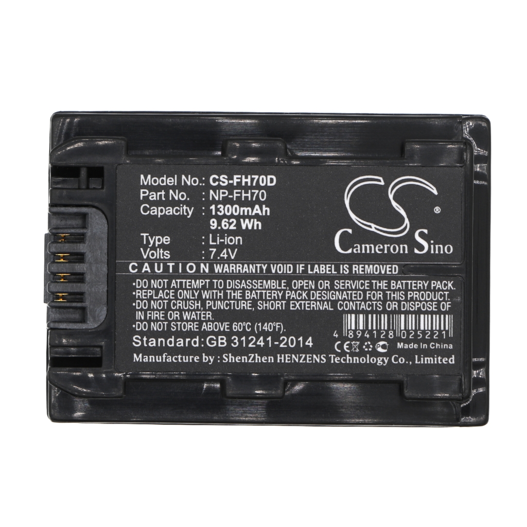 Batería de la cámara Sony HDR-UX5E
