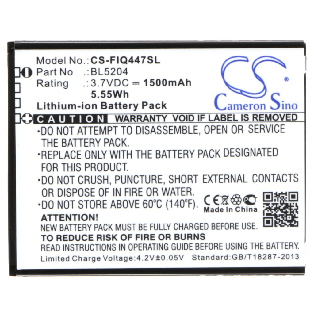 Batería del teléfono móvil Fly CS-FIQ447SL