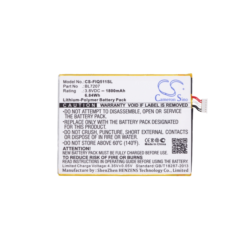 Batería del teléfono móvil Fly CS-FIQ511SL