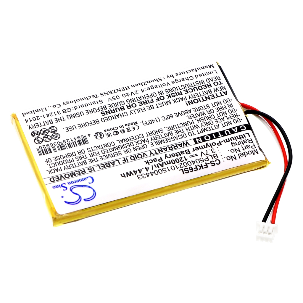 GPS, Batería del Navegador FALK CS-FKF6SL