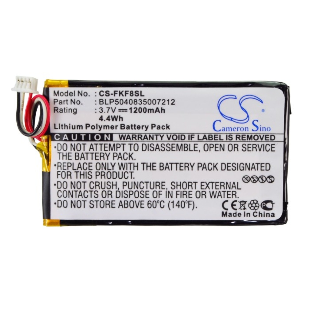 GPS, Batería del Navegador FALK CS-FKF8SL