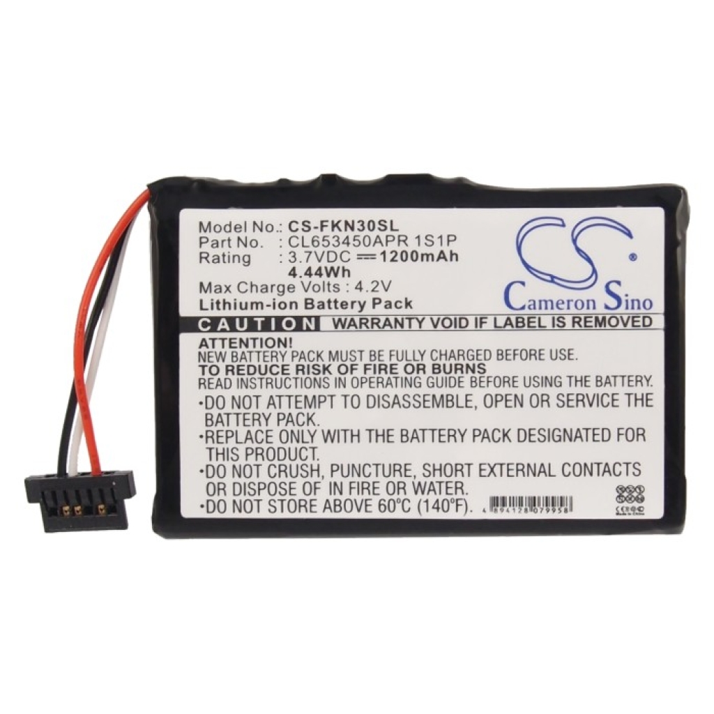 GPS, Batería del Navegador FALK CS-FKN30SL