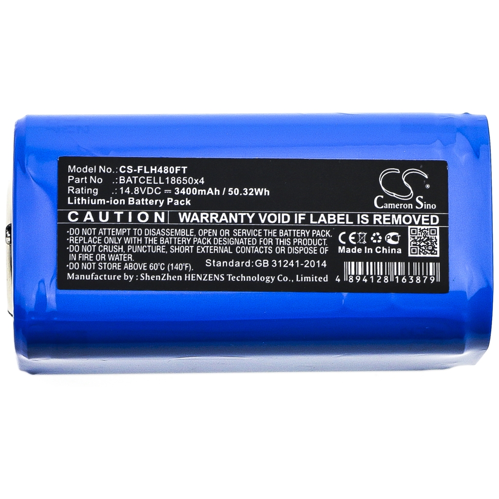 Batería del sistema de iluminación Bigblue CS-FLH480FT