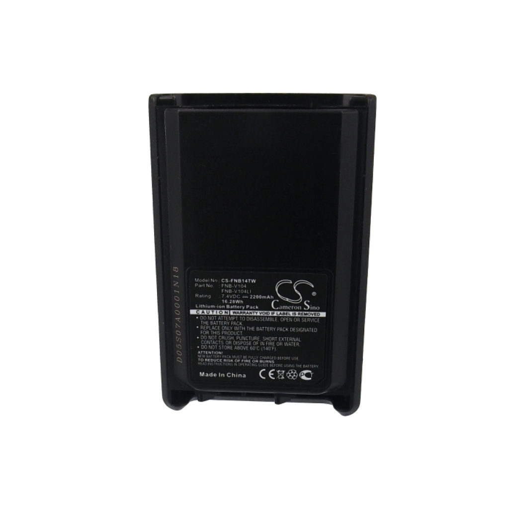 Batería de radio de dos vías Vertex VX231L