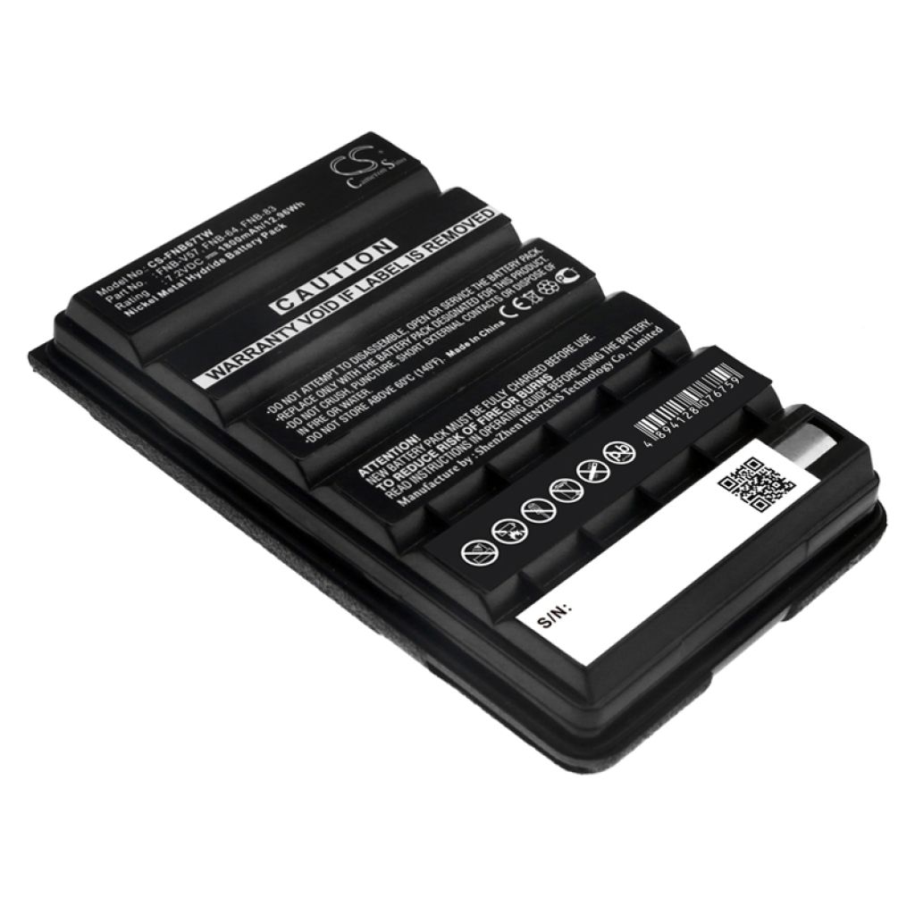 Batería de radio de dos vías Vertex VX-800