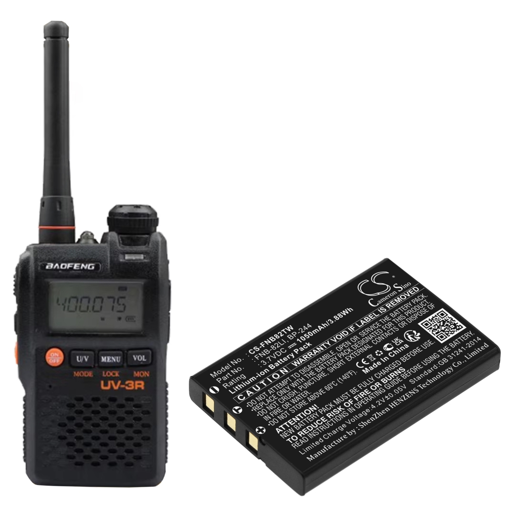 Batería de radio de dos vías Icom IC-RX7