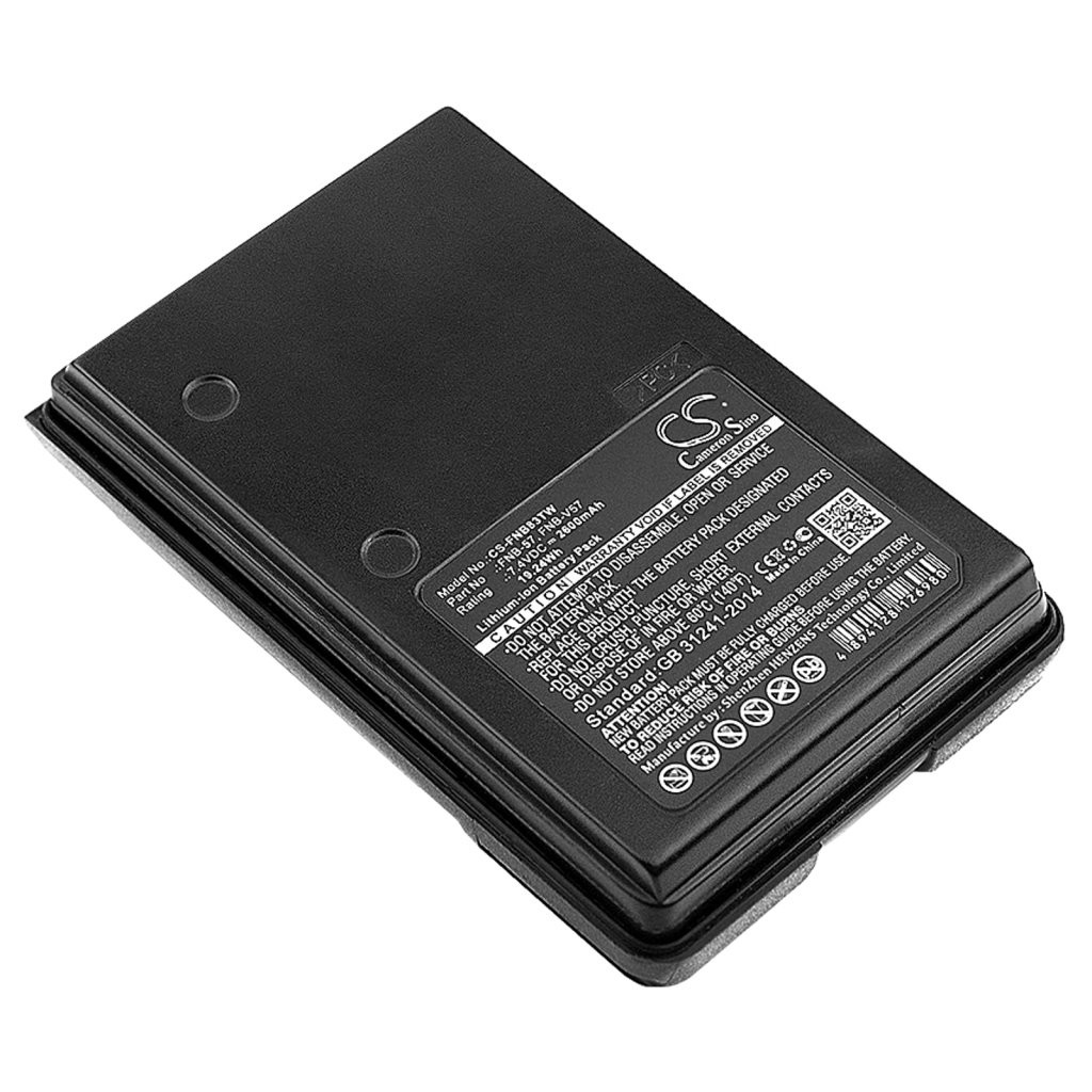Batería de radio de dos vías Vertex VX-168