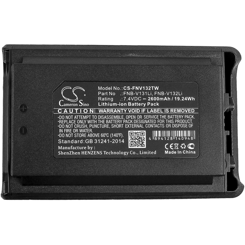 Batería de radio de dos vías Vertex VX-231L