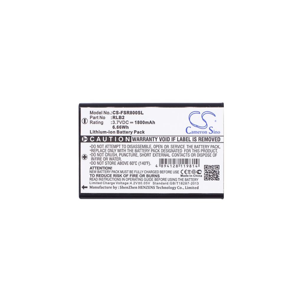 Batería para herramientas eléctricas Fieldpiece CS-FSR800SL