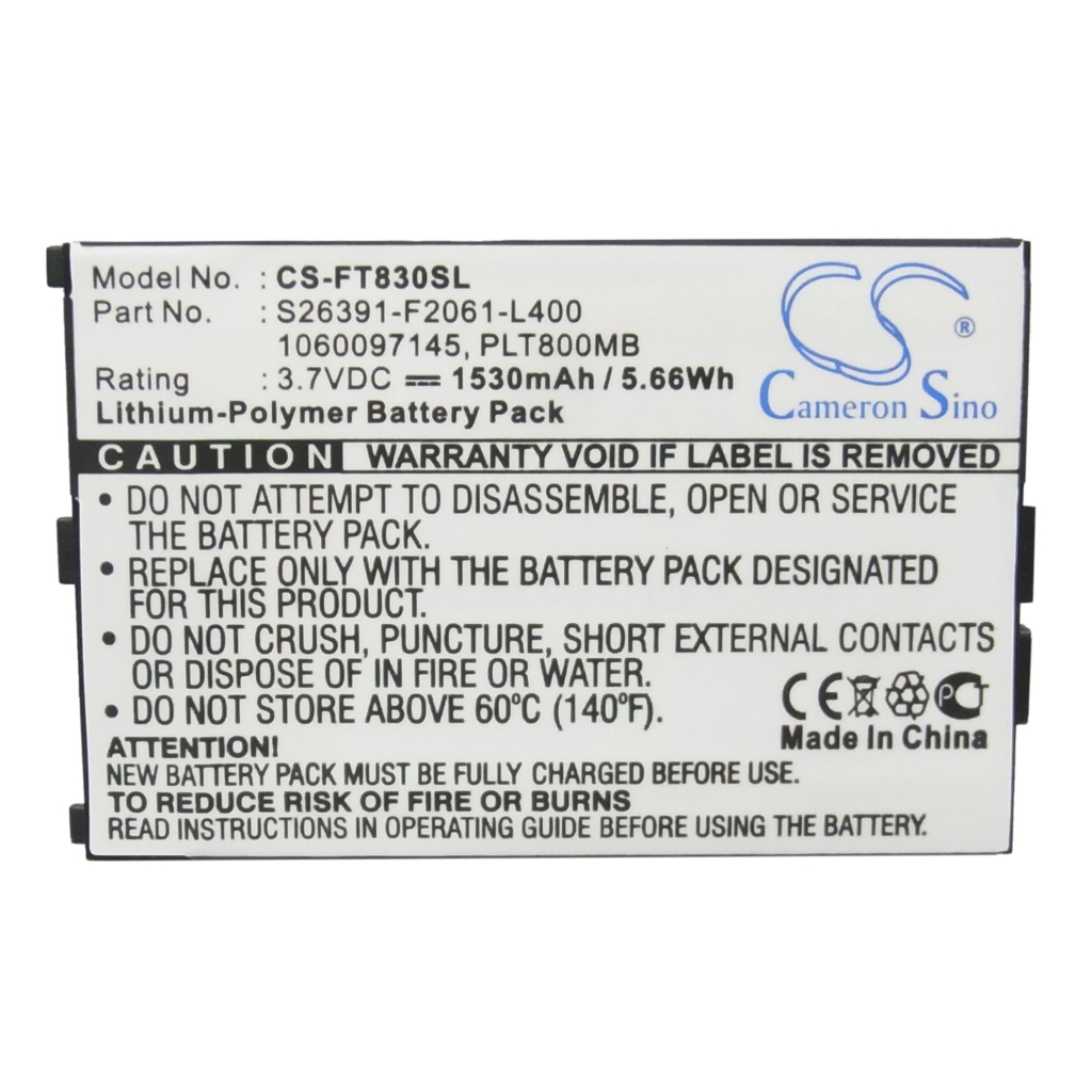 Batería del teléfono móvil Fujitsu Loox T830