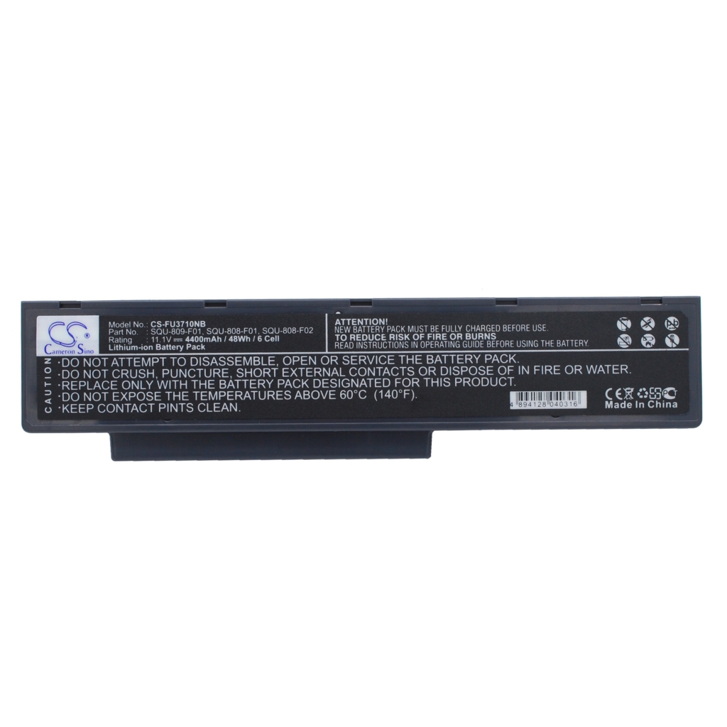 Batería para portátil Fujitsu CS-FU3710NB