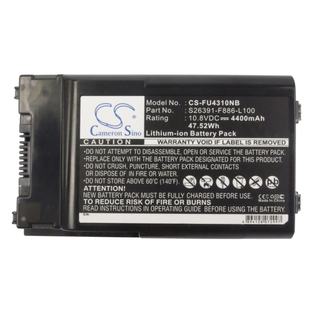 Batería para portátil Fujitsu CS-FU4310NB