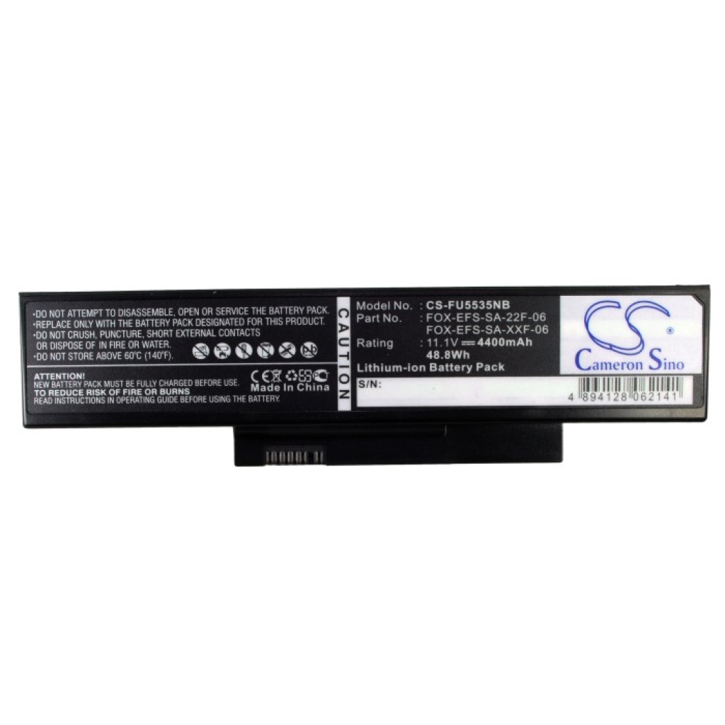 Batería para portátil Fujitsu CS-FU5535NB