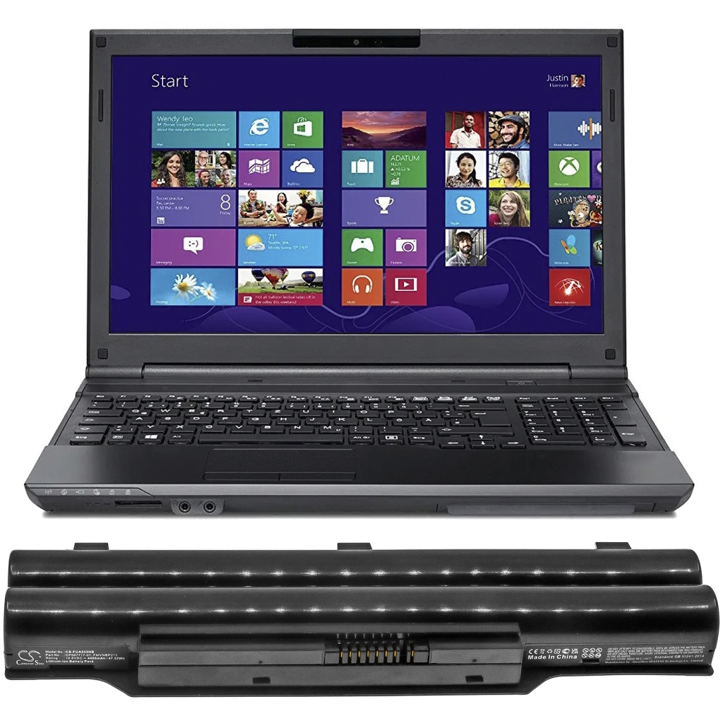 Batería para portátil Fujitsu LifeBook A530