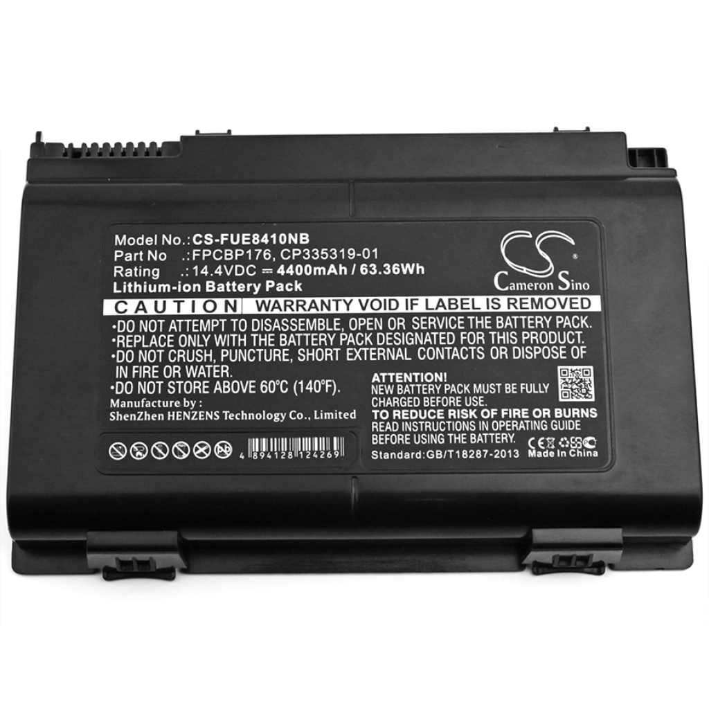 Batería para portátil Fujitsu CS-FUE8410NB