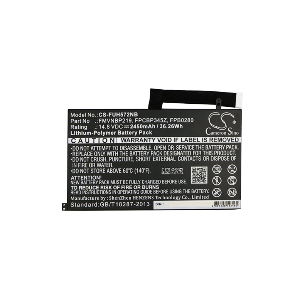Batería para portátil Fujitsu CS-FUH572NB