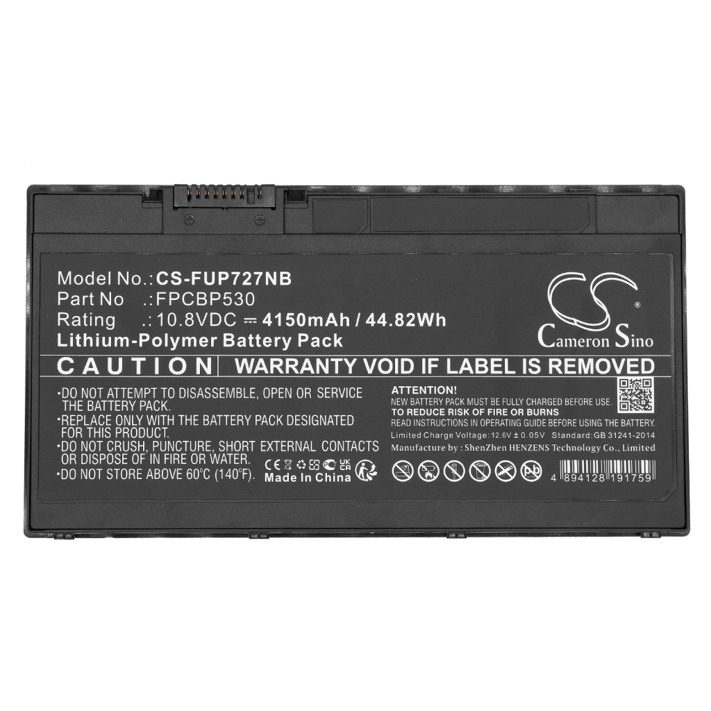 Batería para portátil Fujitsu CS-FUP727NB