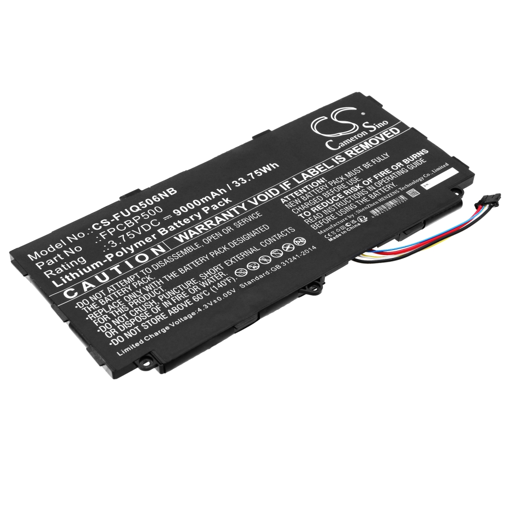 Batería para portátil Fujitsu CS-FUQ506NB