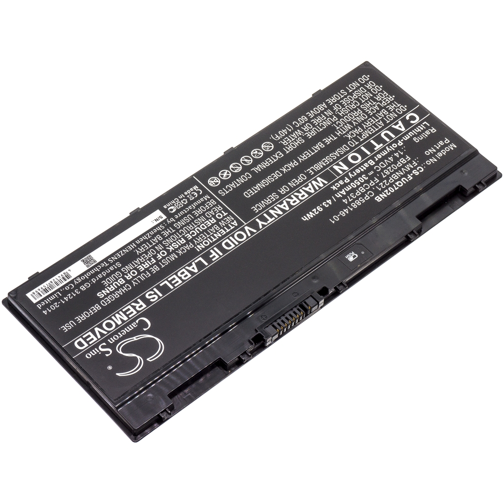 Batería para portátil Fujitsu CS-FUQ702NB