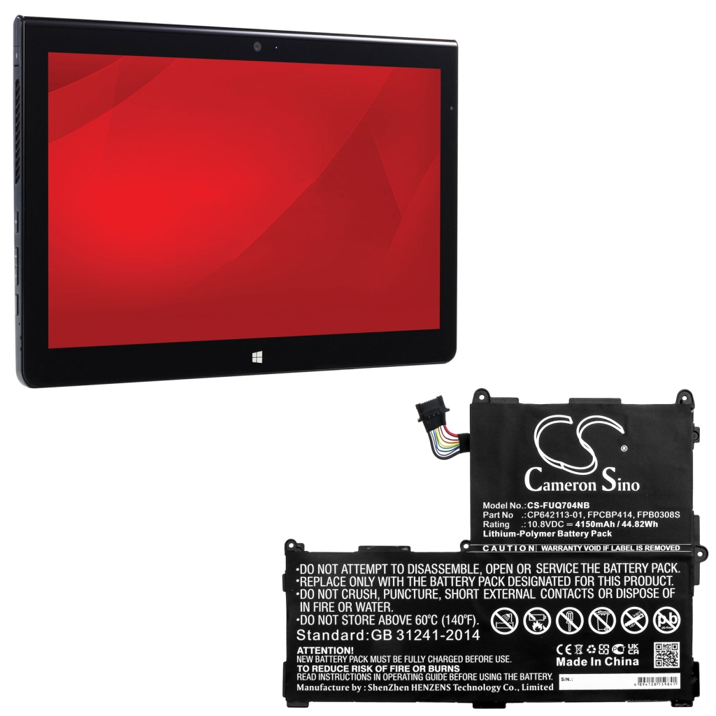 Batería para portátil Fujitsu CS-FUQ704NB