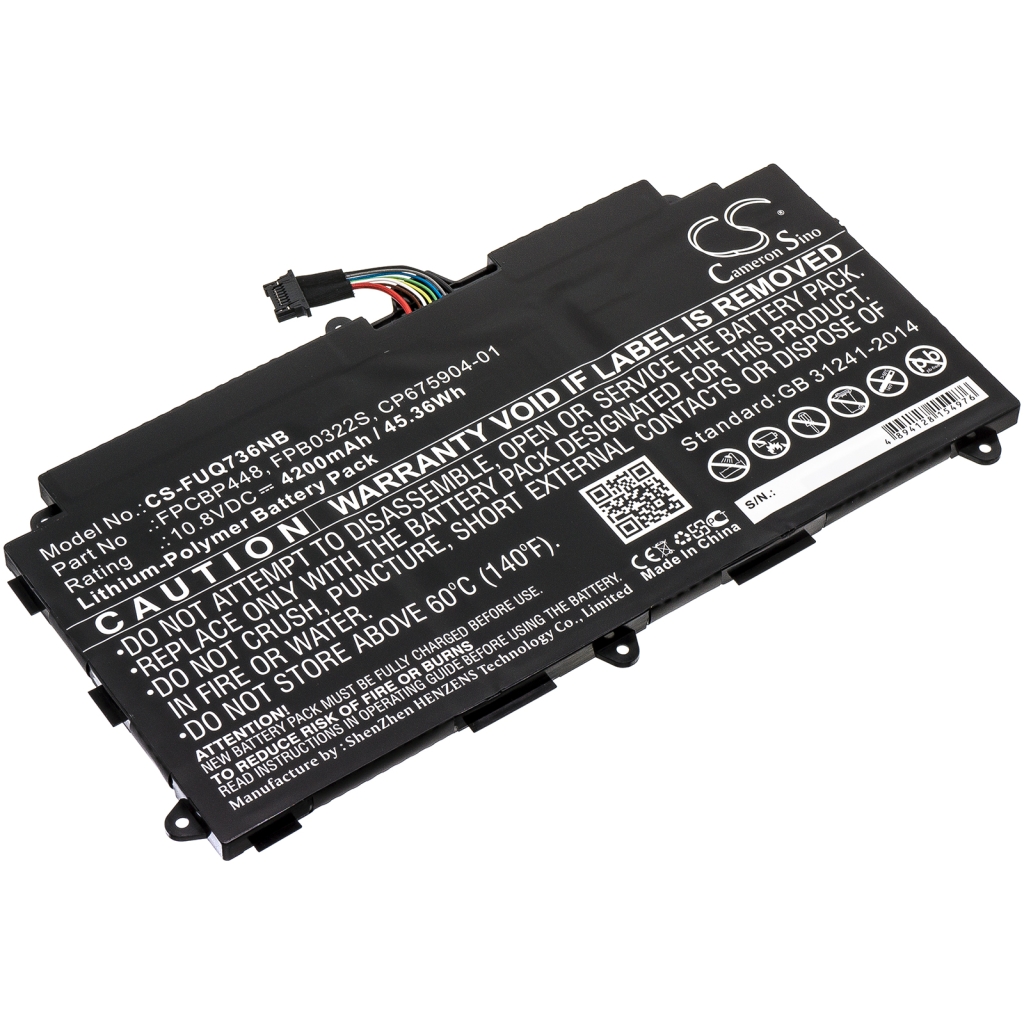 Batería para portátil Fujitsu CS-FUQ736NB